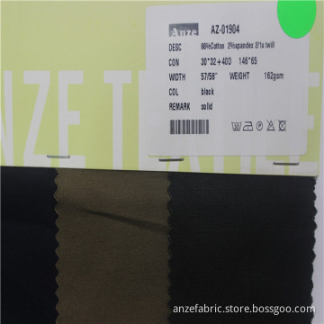 Großhandel 98% C2% SP Stretch Twill Stoff